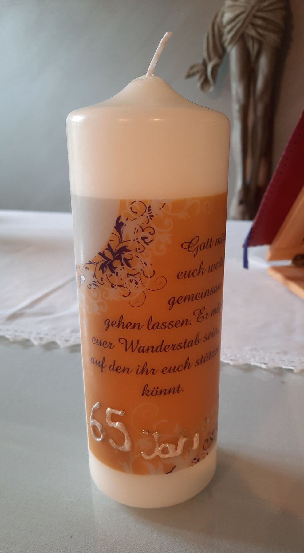 Gratulation zur eisernen Hochzeit (65 Jahre!)